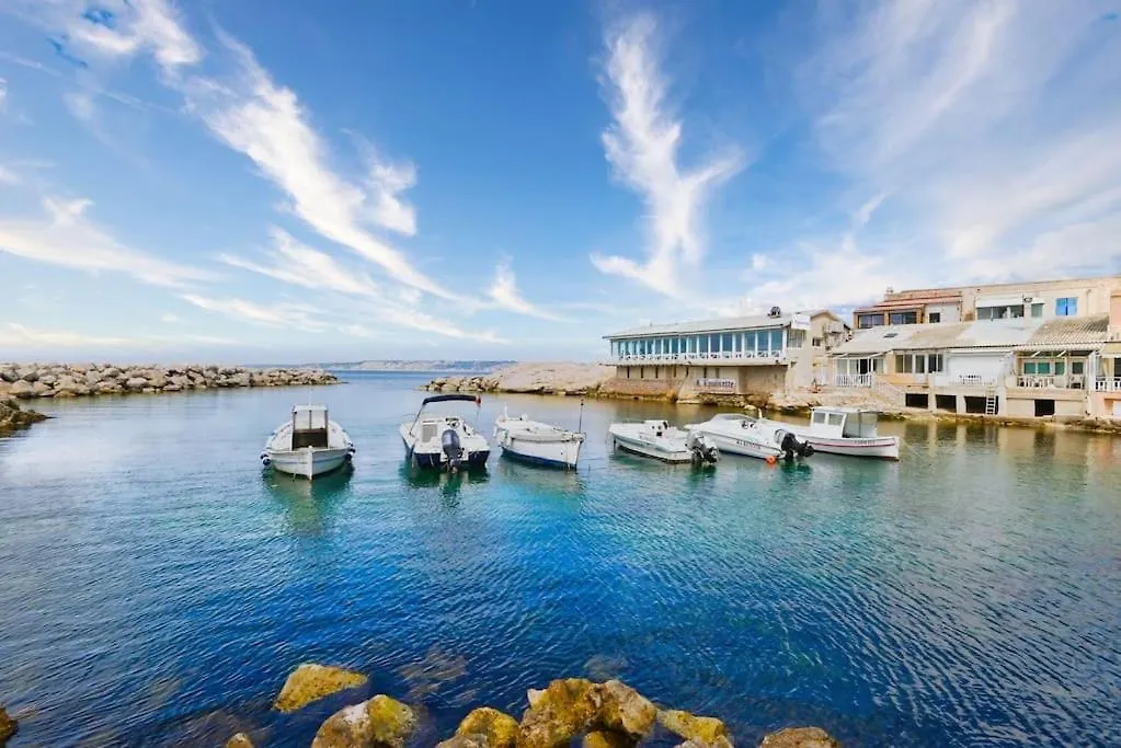 Duplex Design, Calme, Au Vallon Des Auffes, Bord De Mer Marseille Apartment