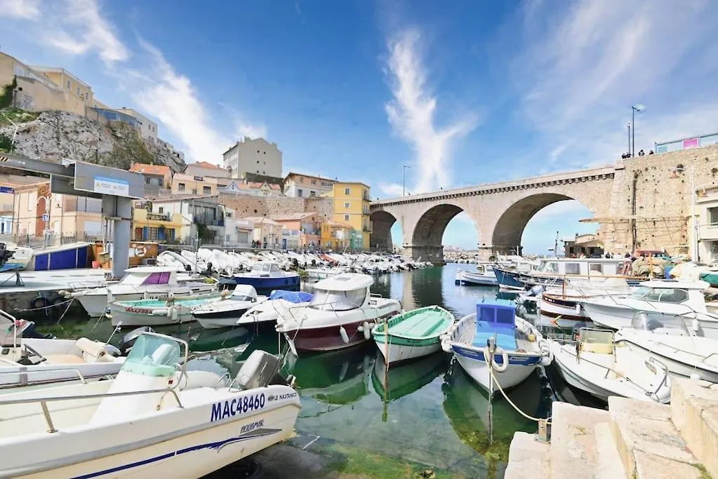 Duplex Design, Calme, Au Vallon Des Auffes, Bord De Mer Marseille